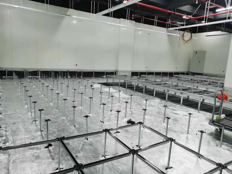 機房施工安裝現場